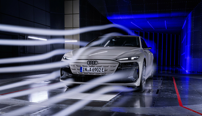 Aerodynamik pur: Audi A6 Sportback e-tron