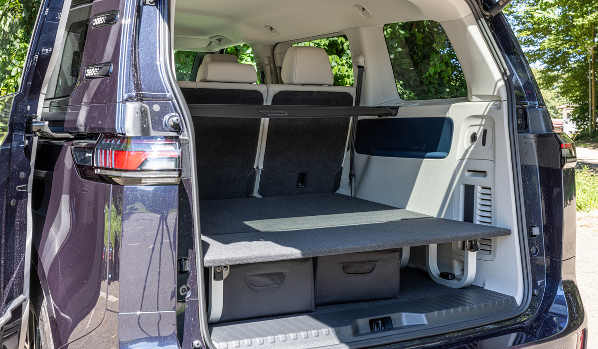 mid Groß-Gerau - Die stabilen Aufbauten im Kofferraum lassen sich entfernen. Mike Neumann / mid