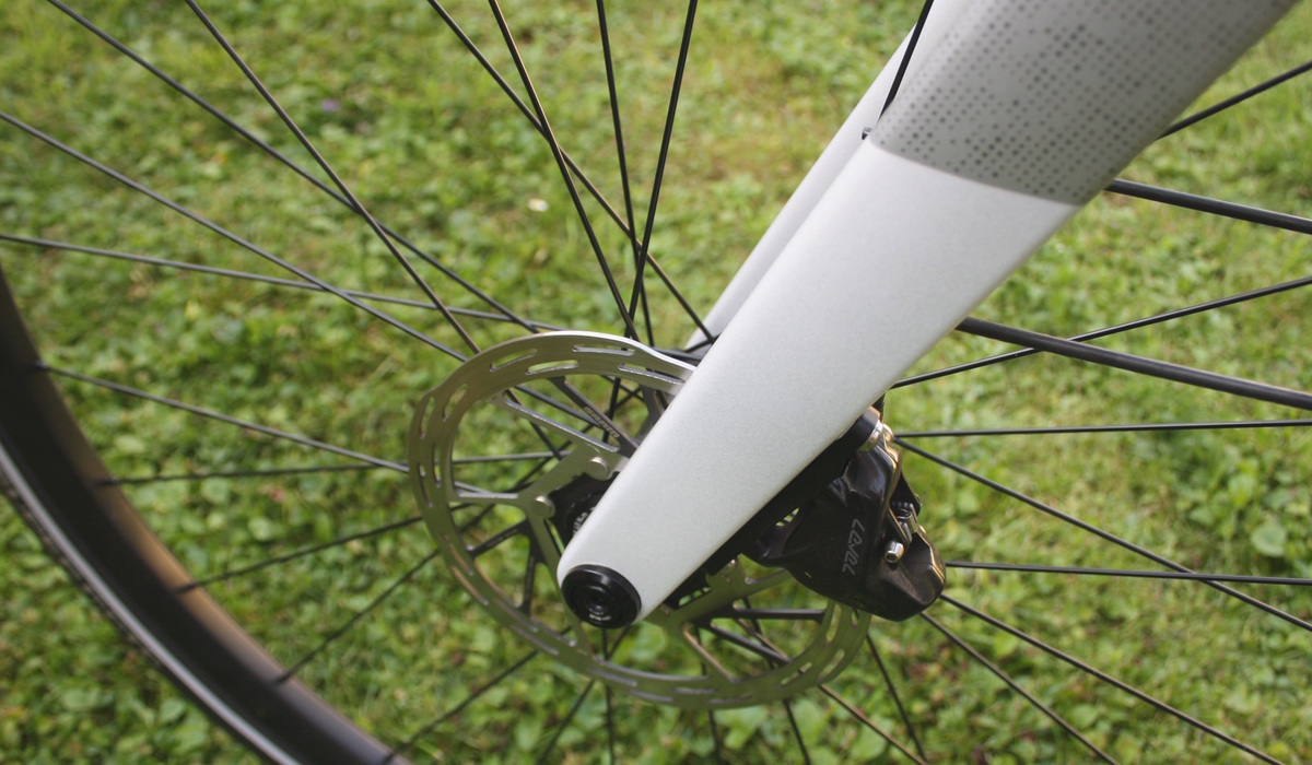 Die hydraulischen Scheibenbremsen stammen ebenfalls von Sram Foto: SP-X/Mario Hommen