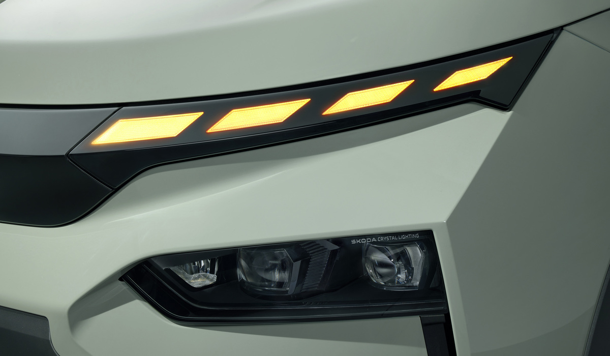 Auf Wunsch gibt’s Matrix-Licht, die Tagfahrleuchten übernehmen auch die Blink-Funktion Foto: Skoda
