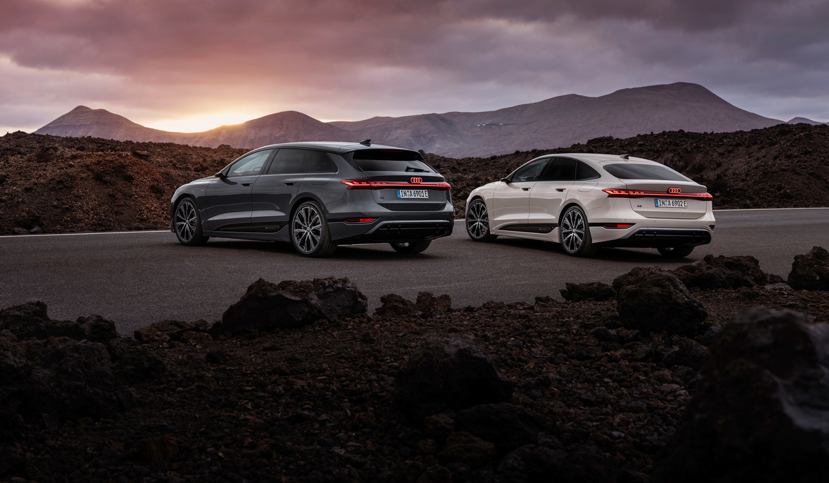 Neben der Limousine ist auch ein Kombi zu haben Foto: Audi