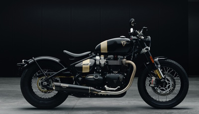 Triumph Bonneville Bobber TFC - Edel abgespeckt