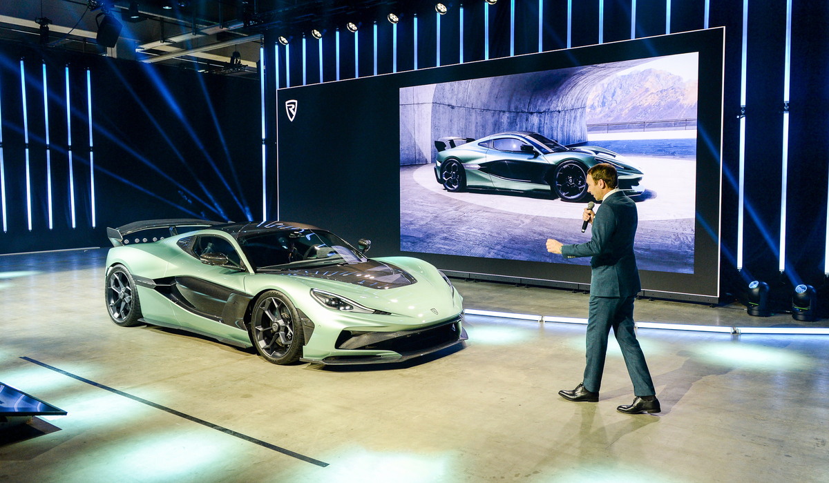 Kein Nevera R verlässt die Produktionshalle ohne Michelin-Cup-2-Bereifung, ihres Zeichens Semislicks Foto: Rimac