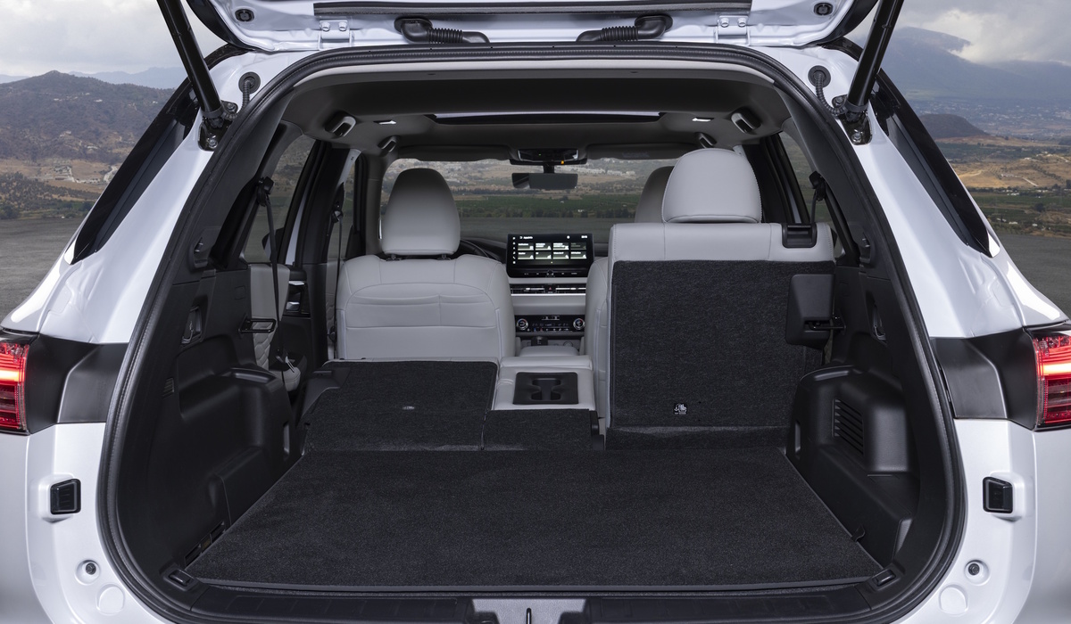 Der gut nutzbare Kofferraum fasst alltagstaugliche 495 bis 1.404 Liter Foto: Mitsubishi