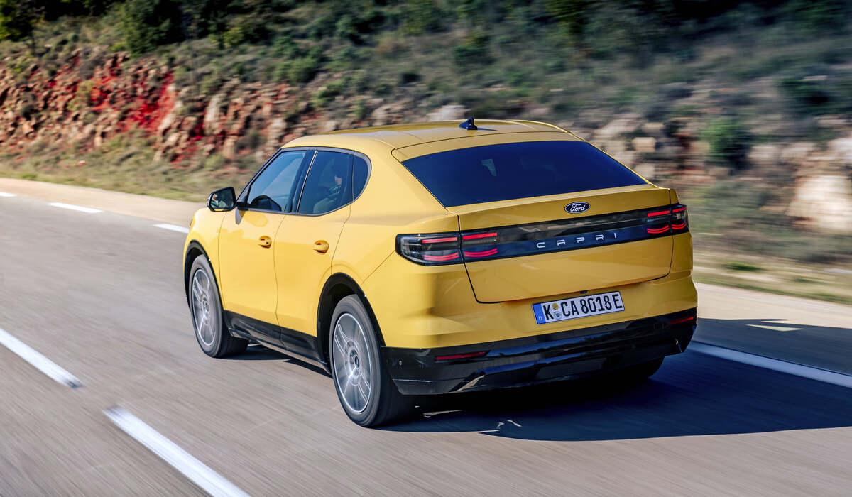 Das Crossover-Coupé will unter anderem mit hoher Reichweite punkten Foto: Ford