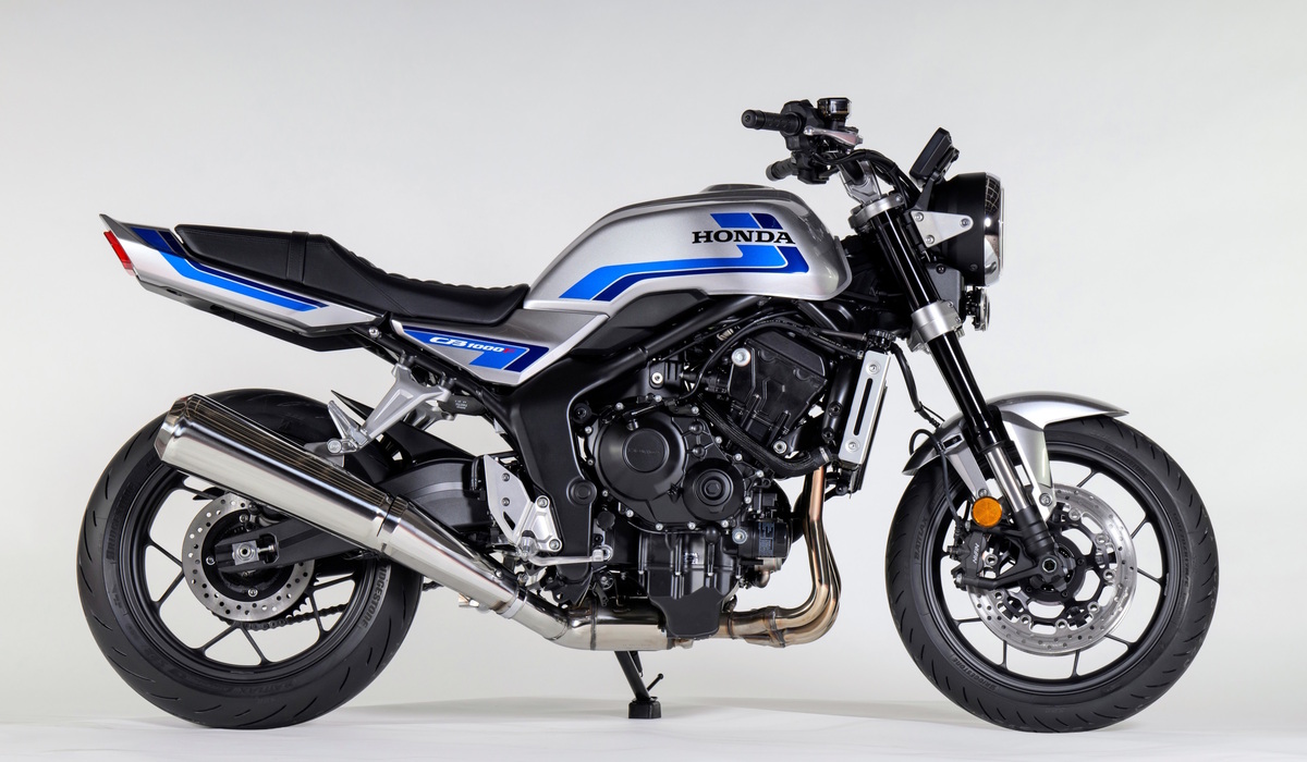 Auf der 52. Tokyo Motorcycle Show soll die CB1000F Ende März ihre Premiere feiern Foto: Honda