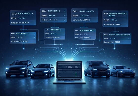 Digitale Plattformen im Chiptuning: Der direkte Weg zur passenden Datei